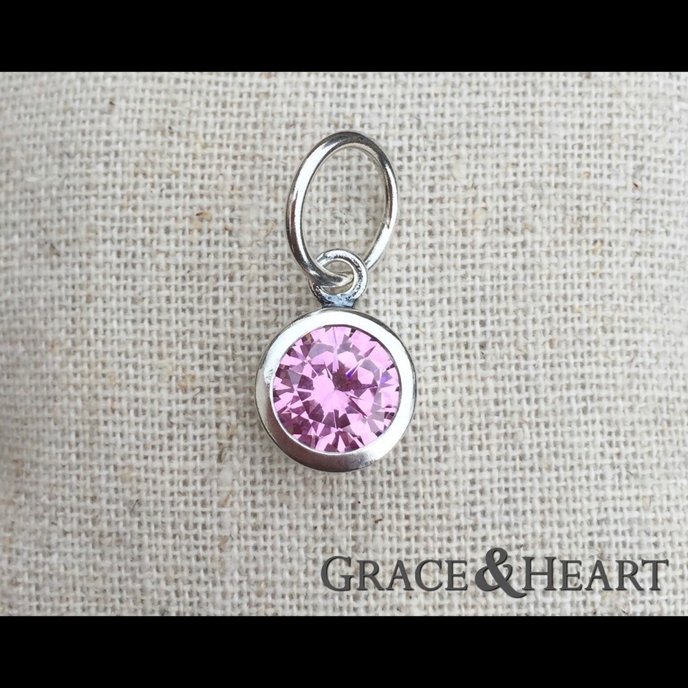 NEW Grace&Heart Birthstone Charm